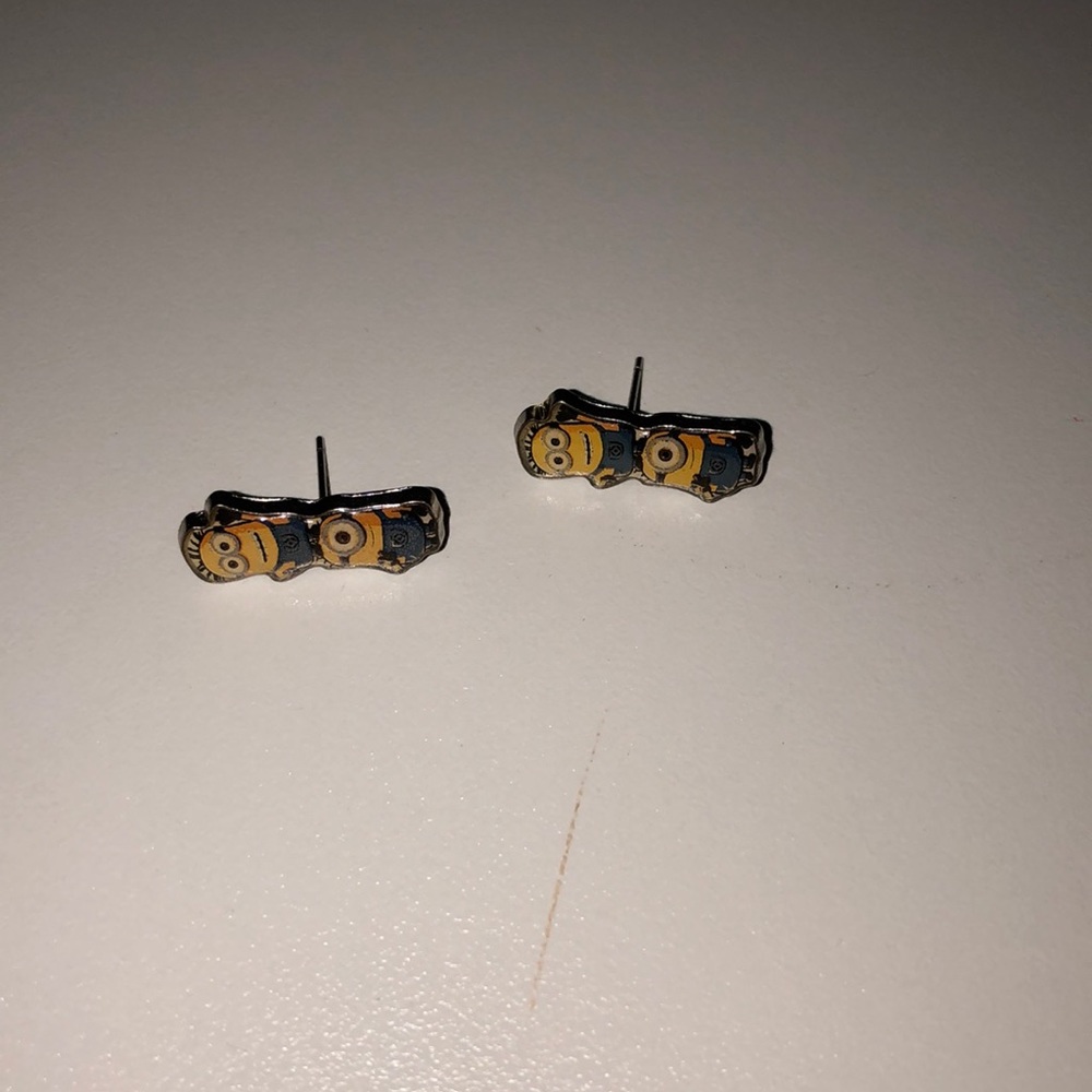 Minion earrings